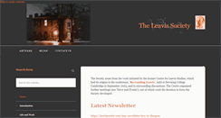 Desktop Screenshot of leavissociety.com